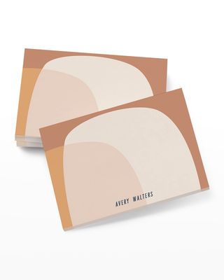 Random Shapes Personalized Post-It Note Set