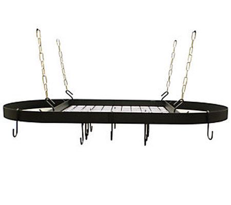 Range Kleen Black Oval Pot Rack