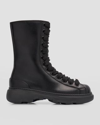 Ranger Leather Lace-Up Boots