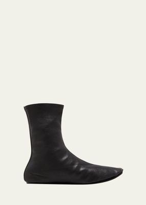 Ranger Tubo Leather Ankle Boots
