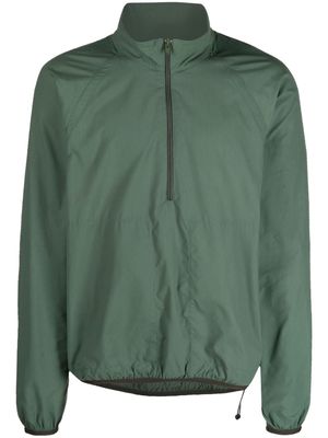 RANRA stand-up collar windbreaker jacket - Green