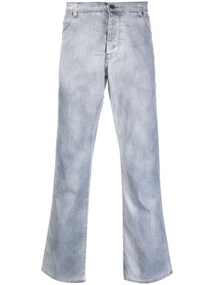 RANRA stonewashed straight-leg jeans - Blue