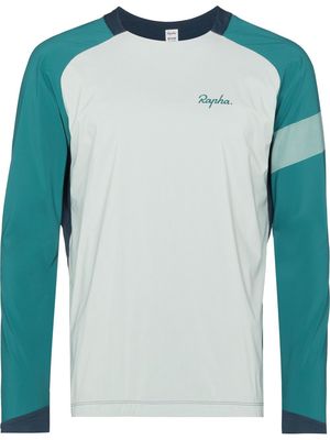 Rapha colour-block long-sleeve T-shirt - Green