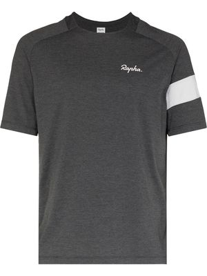 Rapha logo print crew neck T-shirt - Grey