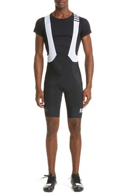 Rapha Pro Team Regular Bib Cycling Shorts in Basic Black /Basic White