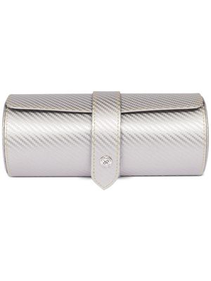 Rapport Carbon three watch roll - Silver