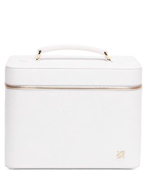 Rapport Tuxedo Collection vanity bag - White