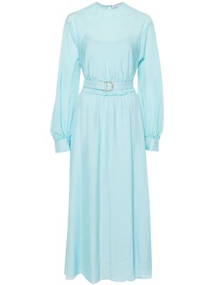 Raquel Diniz Marta chiffon midi dress - Blue