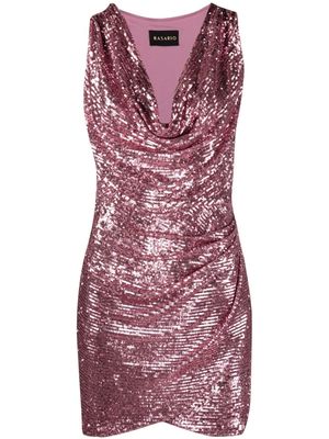 RASARIO Rasario sequin-embellished dress - Pink