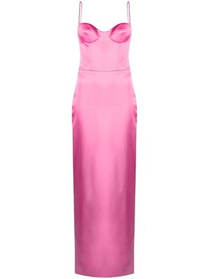 RASARIO sweetheart-neck sleeveless dress - Pink