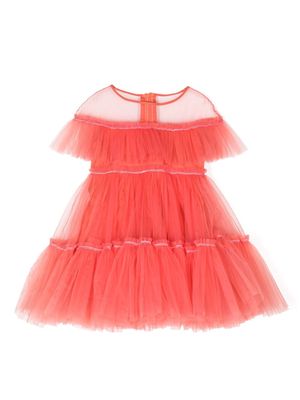 Raspberry Plum Sunshine Dress - Orange