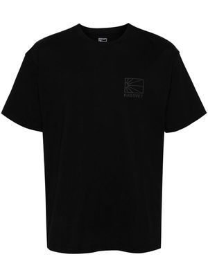 RASSVET raised-logo cotton T-shirt - Black