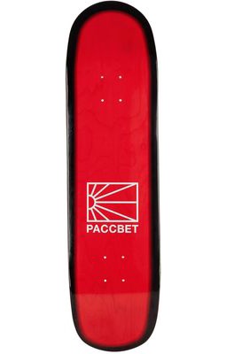 Rassvet Red Pool Skate Deck, 8.5 in