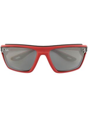 Ray-Ban 0RB4370M two-tone sunglasses - Red
