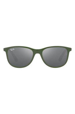 Ray-Ban 49mm Square Sunglasses in Grey Silver
