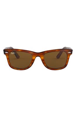 Ray-Ban 50mm Classic Wayfarer Sunglasses in Light Tortoise