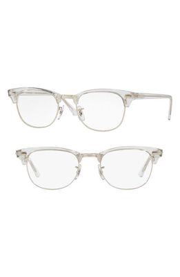 Ray-Ban 5154 51mm Optical Glasses in White