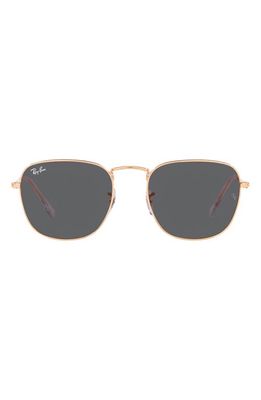 Ray-Ban 51mm Square Sunglasses in Rose Gold