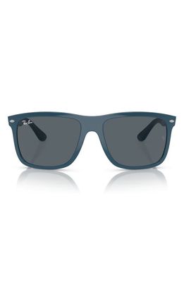 Ray-Ban 60mm Boyfriend Two Square Sunglasses in Blue