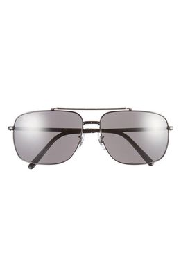 Ray-Ban 62mm Pillow Sunglasses in Black