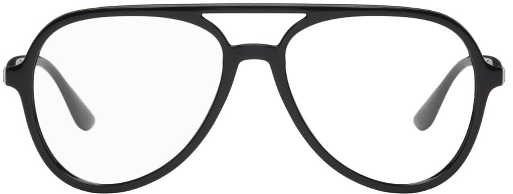 Ray-Ban Black Aviator Glasses