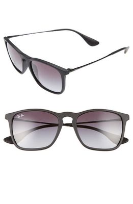Ray-Ban Chris 54mm Gradient Lens Sunglasses in Black