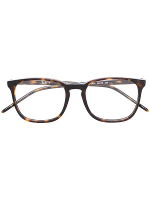 Ray-Ban classic square glasses - Brown