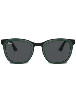 Ray-Ban Clyde round-frame sunglasses - Black
