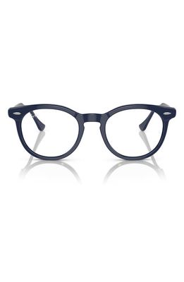Ray-Ban Eagle Eye 51mm Square Optical Glasses in Blue