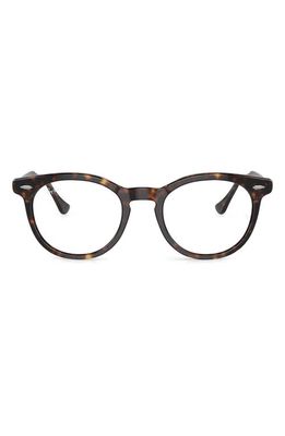 Ray-Ban Eagle Eye 51mm Square Optical Glasses in Havana