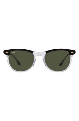Ray-Ban Eagle Eye 53mm Pillow Sunglasses in Green