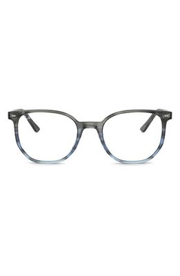 Ray-Ban Elliot 48mm Irregular Optical Glasses in Grey Gradient