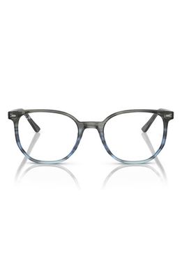 Ray-Ban Elliot 52mm Irregular Optical Glasses in Grey Gradient