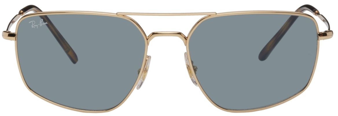 Ray-Ban Gold RB3666 Sunglasses
