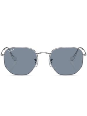 Ray-Ban Hexagonal Flat sunglasses - Silver