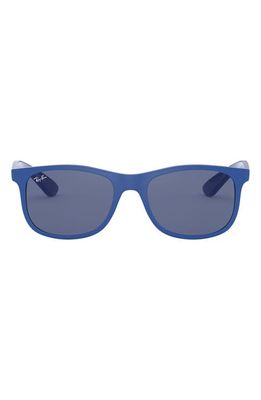 Ray-Ban Junior 48mm Square Sunglasses in Mat Blue