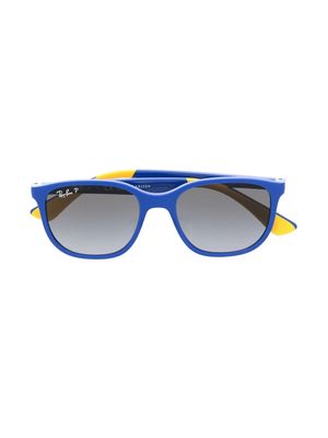 RAY-BAN JUNIOR Rb9078s Bio-based square-frame sunglasses - Blue