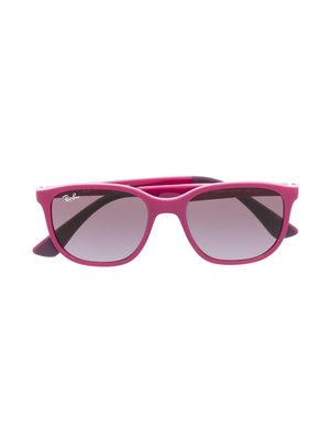 RAY-BAN JUNIOR Rb9078s Bio-based square-frame sunglasses - Pink