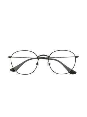 RAY-BAN JUNIOR Rob round-frame glasses - Black