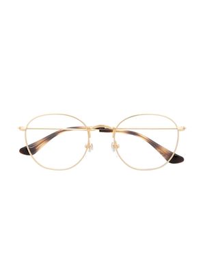 RAY-BAN JUNIOR Rob round-frame glasses - Gold