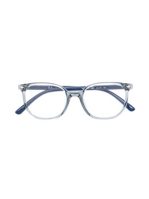 RAY-BAN JUNIOR round-frame glasses - Blue