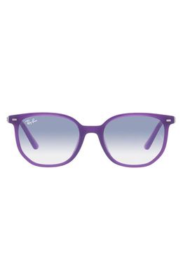 Ray-Ban Kids' Elliot Junior 46mm Square Sunglasses in Opal Violet
