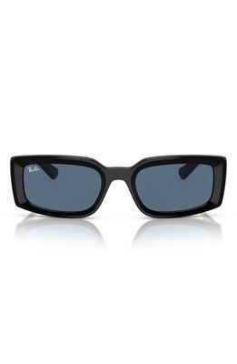 Ray-Ban Kiliane 54mm Pillow Sunglasses in Black Blue