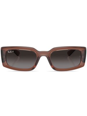 Ray-Ban Kiliane Bio-Based rectangle-frame sunglasses - Brown