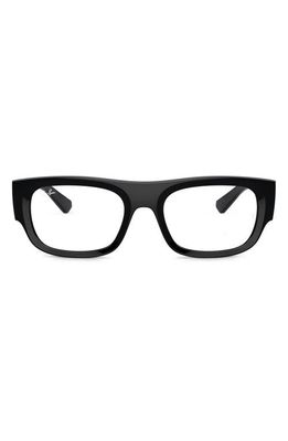 Ray-Ban Kristin 54mm Rectangular Optical Glasses in Black