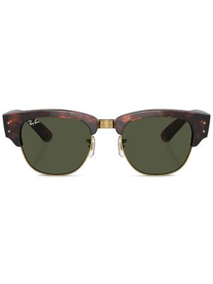 Ray-Ban Mega Clubmaster tortoiseshell-effect sunglasses - Brown