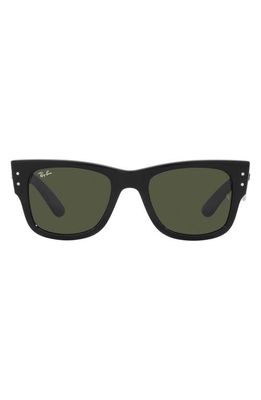 Ray-Ban Mega Wayfarer 51mm Square Sunglasses in Black