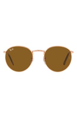 Ray-Ban New Round 53mm Phantos Sunglasses in Rose Gold