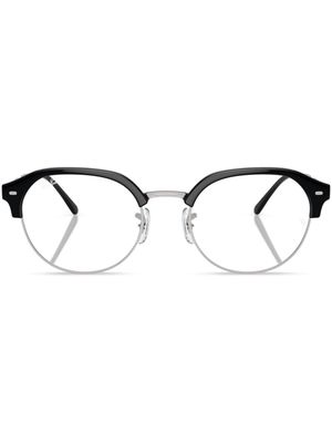 Ray-Ban Rb7229 round-frame glasses - Black