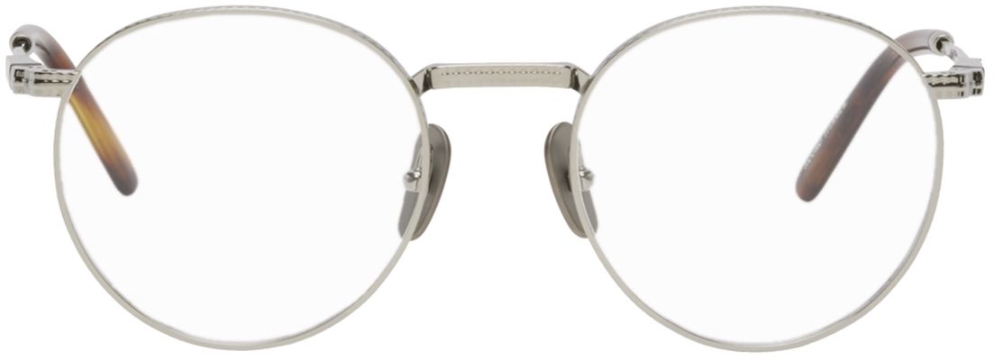 Ray-Ban Silver Round Titanium Glasses